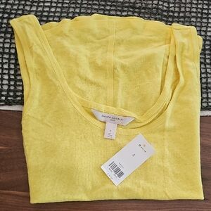 Banana Republic Women's Sunny Yellow Tank Top